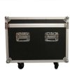 Transport Flight Case, Large, black box with 4 wheels #2