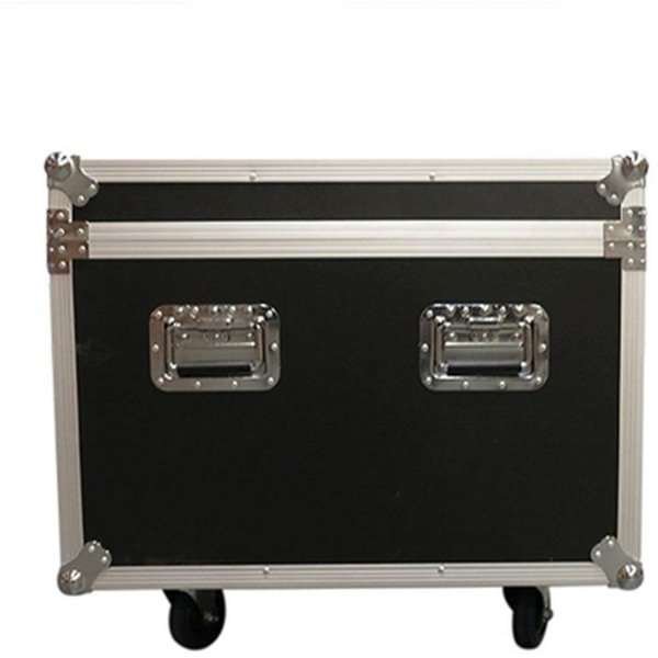 Transport Flight Case, Large, black box with 4 wheels #2