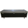 Transport Flight Case, Large, black box with 4 wheels #9