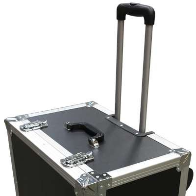 Transport Trolley, black, with 4 wheels #5