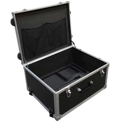 Transport Trolley, black, with 4 wheels #3