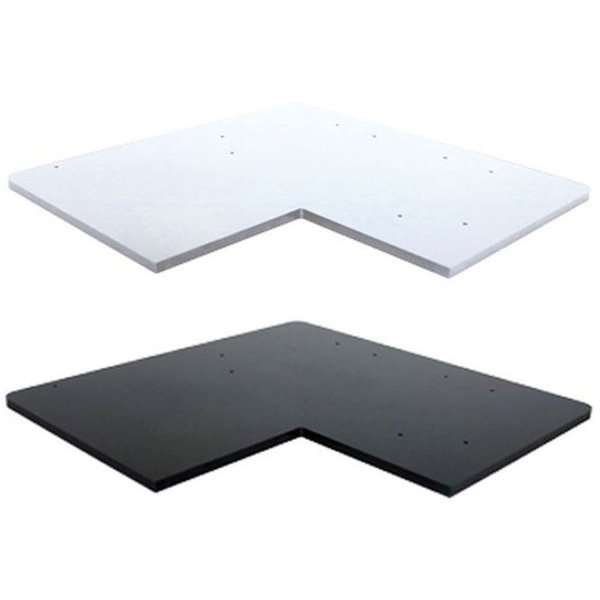 Shelf L-shape, 40 x 40 cm, for Crown Truss 15, white #2