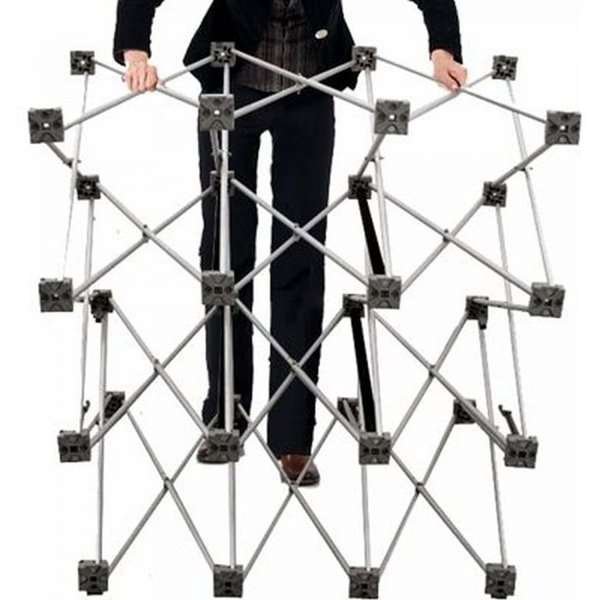 Pop-up Wall Curved, 4 sections #4