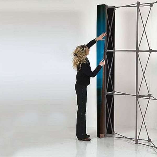 Pop-up Wall Curved, 4 sections #20