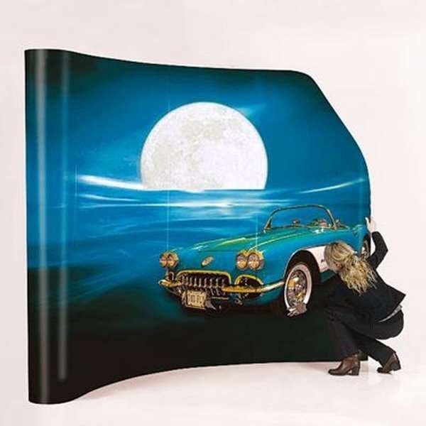 Pop-up Wall Curved, 4 sections #13