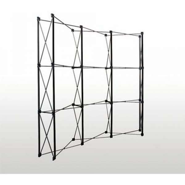 Pop-up Wall Curved, 4 sections #23