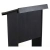 Wood Podium, black, with bag #4