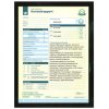 Double Sided Window Frame A4 Plast, Black #1