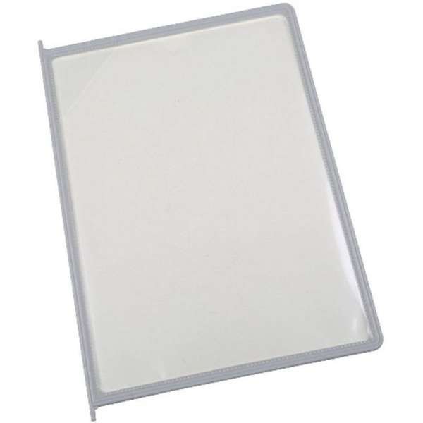 Poster Pocket for Reference Racks - 10 pcs. - Grey/Beige #1
