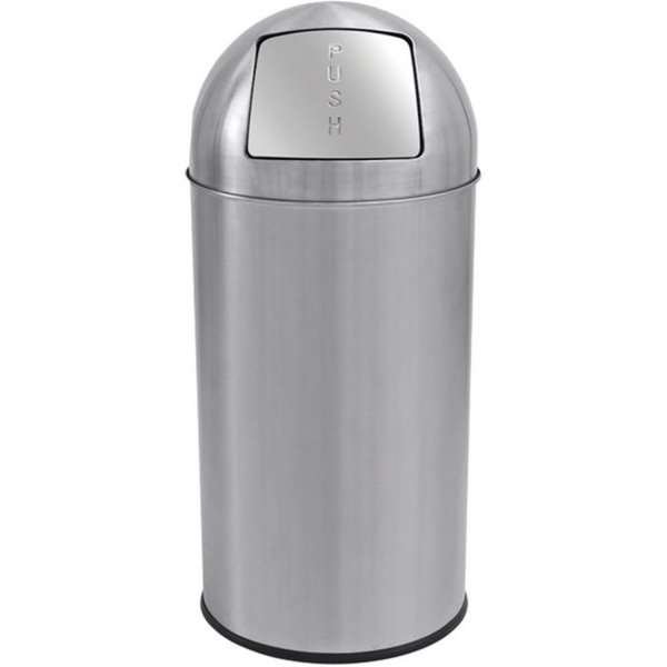 Dust Bin Push, 50 L - Silver #1