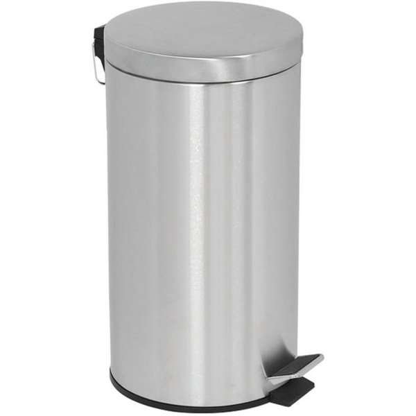 Pedal Trash Can, 20 L - Silver #1