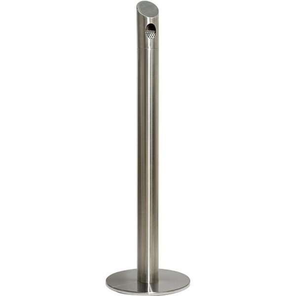 Cigarette Bin Pole  - Stainless #1