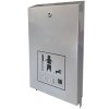 Eco Dispenser for dog bags, silver, with print #1