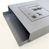 Eco Dispenser for dog bags, silver, with print #4