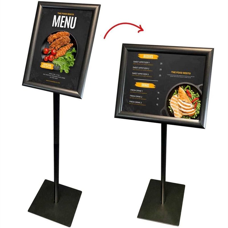 BASIC Infostand A4 black #1