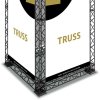 Base Regular 20 x 20 cm, for Crown Truss 10, black #3