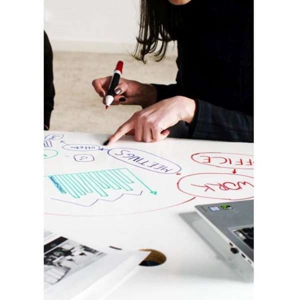 White Board Pens, 4 psc. red #3