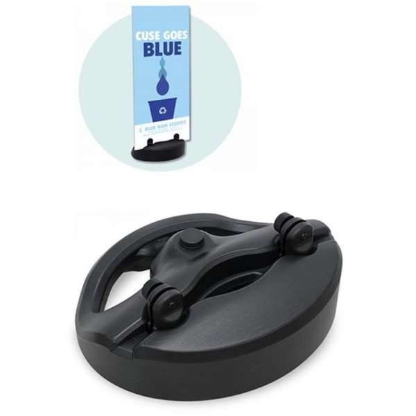 Panel Waterbase, black holder for plates #1