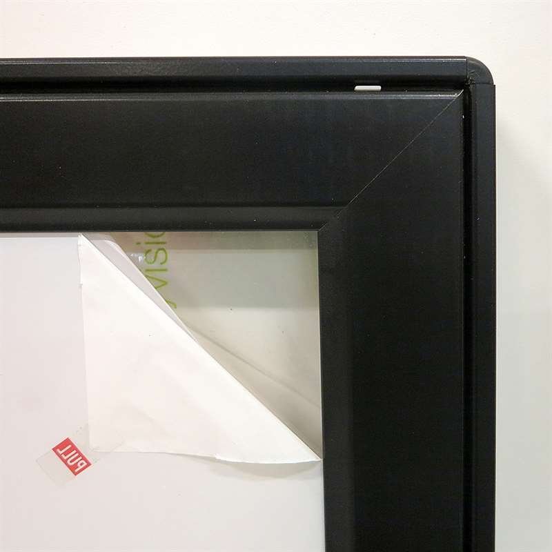 Infobox Magnetic, black, with lock, 9 x A4 #2