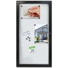 INFOBOX magnetic w/lock 6xA4 - Black #1