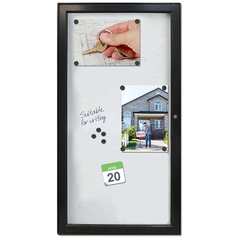 INFOBOX magnetic w/lock 6xA4 - Black #1