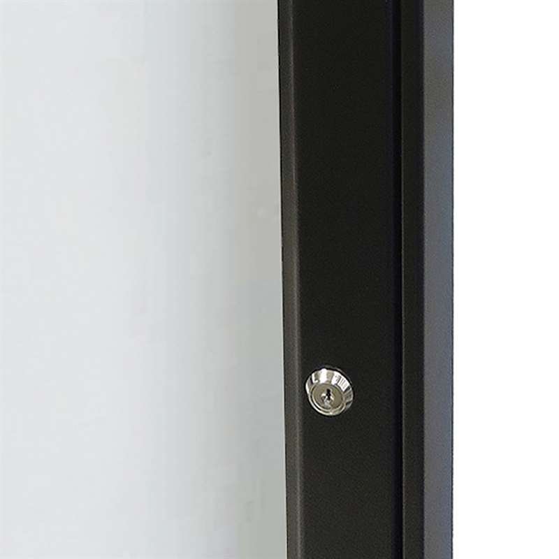 INFOBOX magnetic w/lock 4xA4 - Black #4