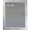 INFOBOX felt w/Lock 9xA4 Alu #6