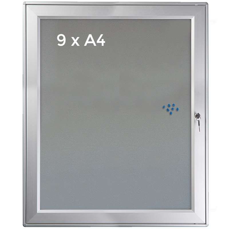 INFOBOX felt w/Lock 9xA4 Alu #6