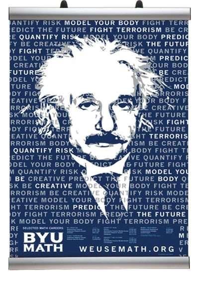 Banner-Line posterlist set, 135 cm, alu/silver #1