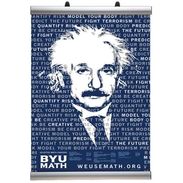 Banner-Line posterlist set, 85 cm, alu/silver #1