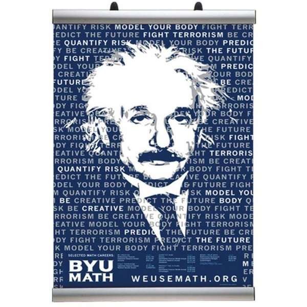 Banner-Line posterlist set, 100 cm, alu/silver #1