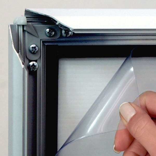 Black rubber tape, for Poster-Line and Watersafe profil #2