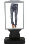 Plast Board with Foot, pavement board, black/grey #1