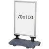 Wind-Pro Waterbase Pavement Board, grey, 70 x 100 cm #1