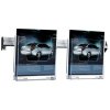 Wall Dispenser List, with 2 x A5 acrylic holders #1