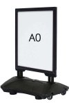 Wind-Sign Waterbase Budget Pavement Board, black, A0 #1