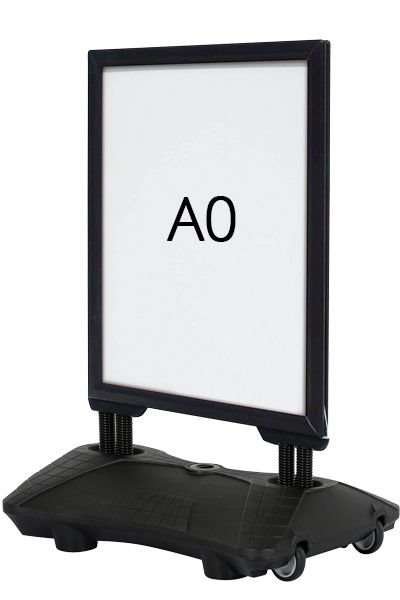 Wind-Sign Waterbase Budget Pavement Board, black, A0 #1