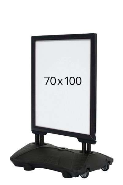 Wind-Sign Waterbase Budget Pavement Board, black, 70 x 100 cm #1