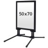 Wind-Line Budget Gadeskilt - 50x70 cm - sort #1