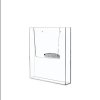 Acrylic brochure holder, A4, for Duo, Trio & Quadro + Ellipse brochure stands #1