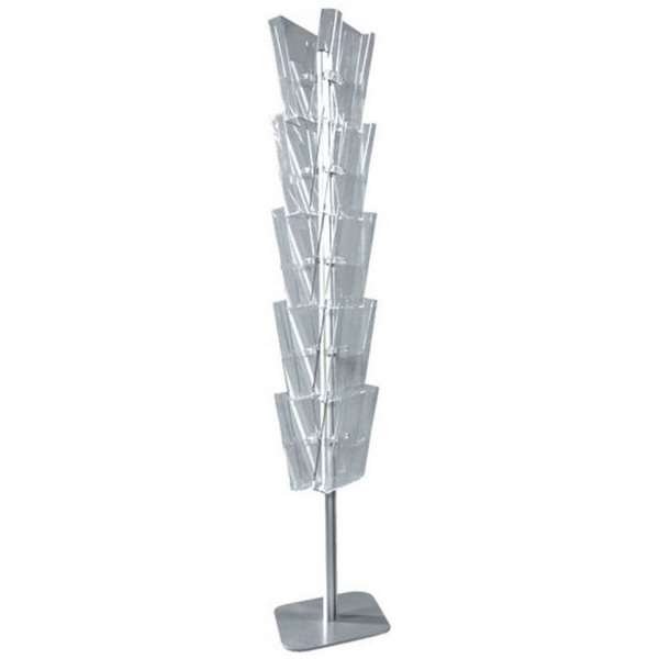 Brochurestand Duo, with 10 pcs. A4 acrylic holders #1