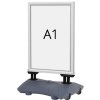 Wind-Sign Waterbase Budget Pavement Board, grey, A1 #1