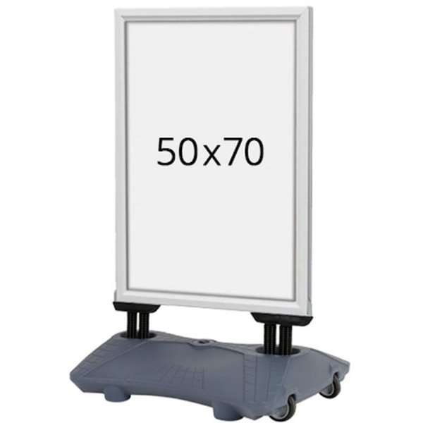 Wind-Sign Waterbase Budget Pavement Board, grey, 50 x 70 cm #1
