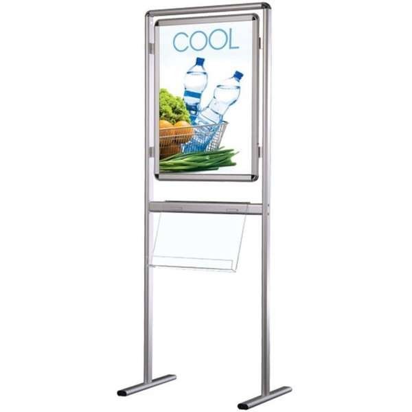 Info-Line Poster A1, with acrylic shelf 2 x A4 single sided #1