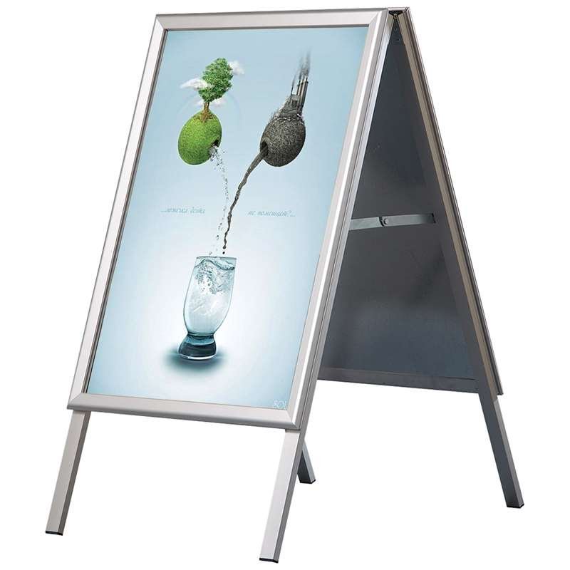 Alu-Line Standard Pavement Board, silver, A1 #1