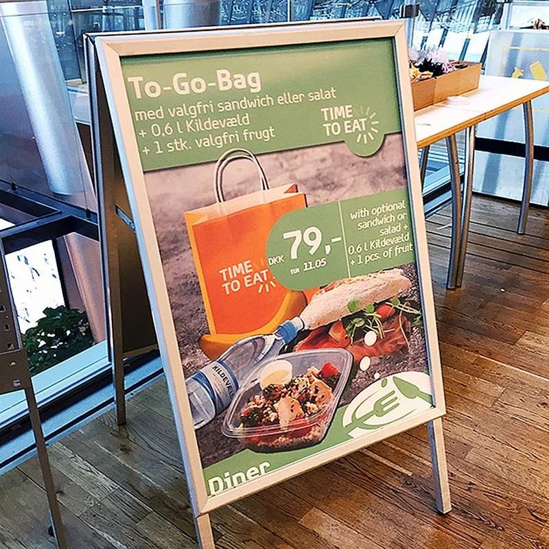 Alu-Line Standard Pavement Board, silver, 50 x 70 cm #10