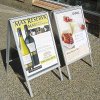 Alu-Line Standard Pavement Board, silver, 50 x 70 cm #9