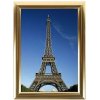 Alu snap frame 25 mm, 70 x 100, polished gold #1