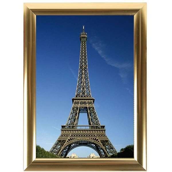 Alu snap frame 25 mm, 70 x 100, polished gold #1