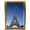 Alu snap frame 25 mm, A1, Klapprahmen, polished gold #1
